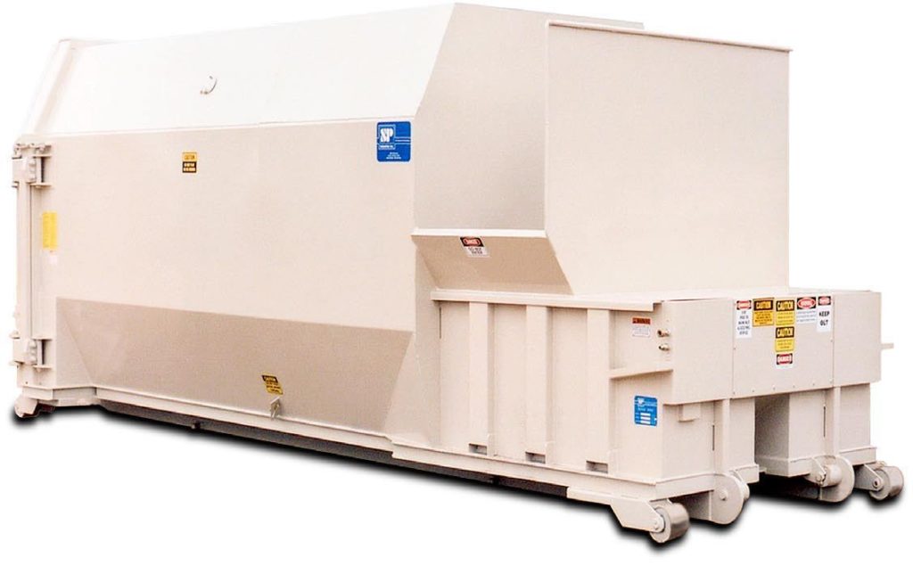 Self Contained Compactors Loading Dock Trash Compactor MI